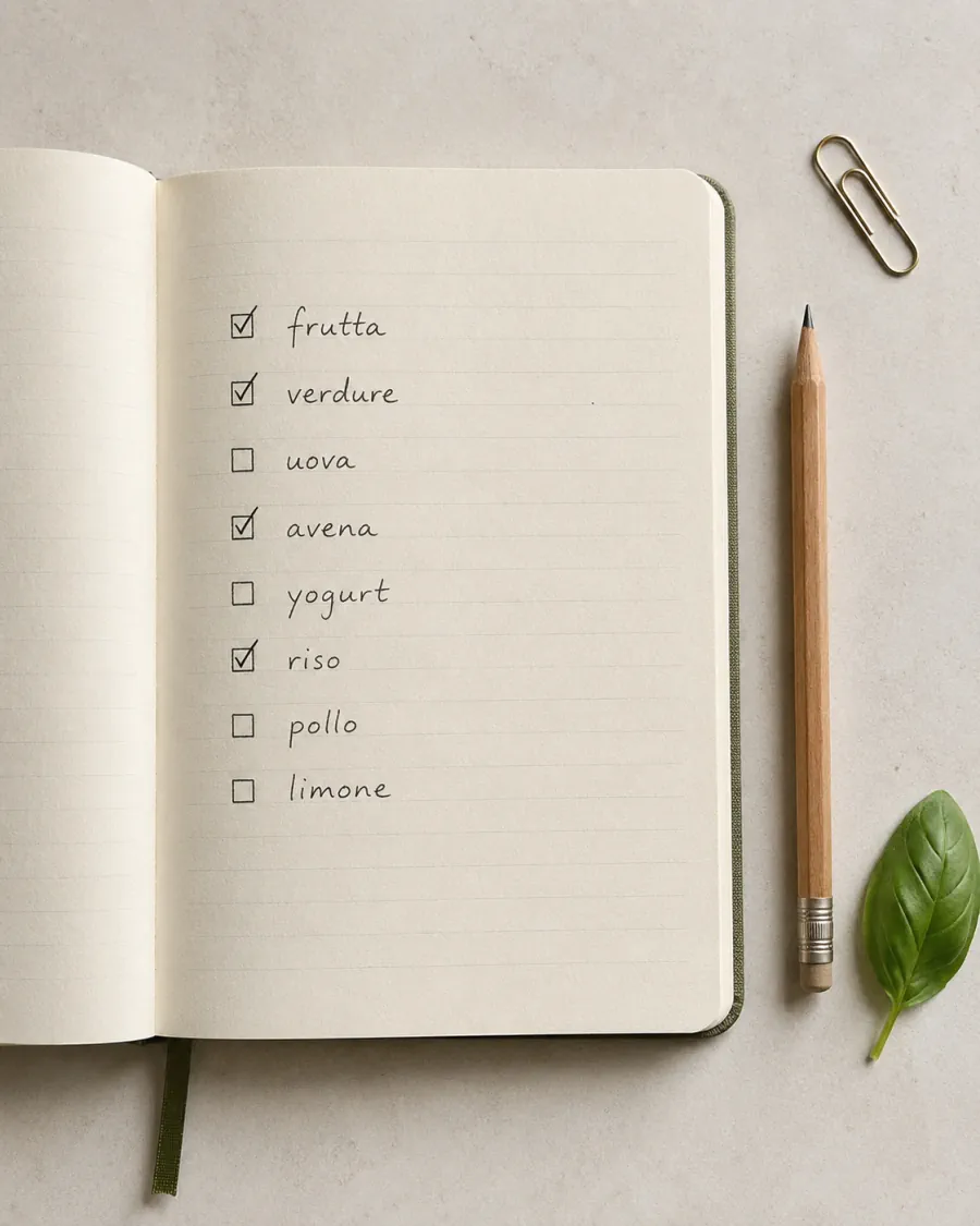 Lista della spesa intelligente