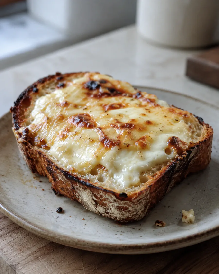 Pane cremoso gratinato